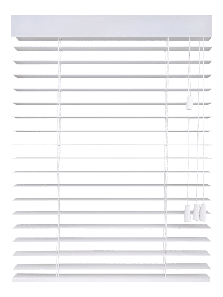 Voorbeeld jaloezie in het wit van Milux rolluiken & zonweringen